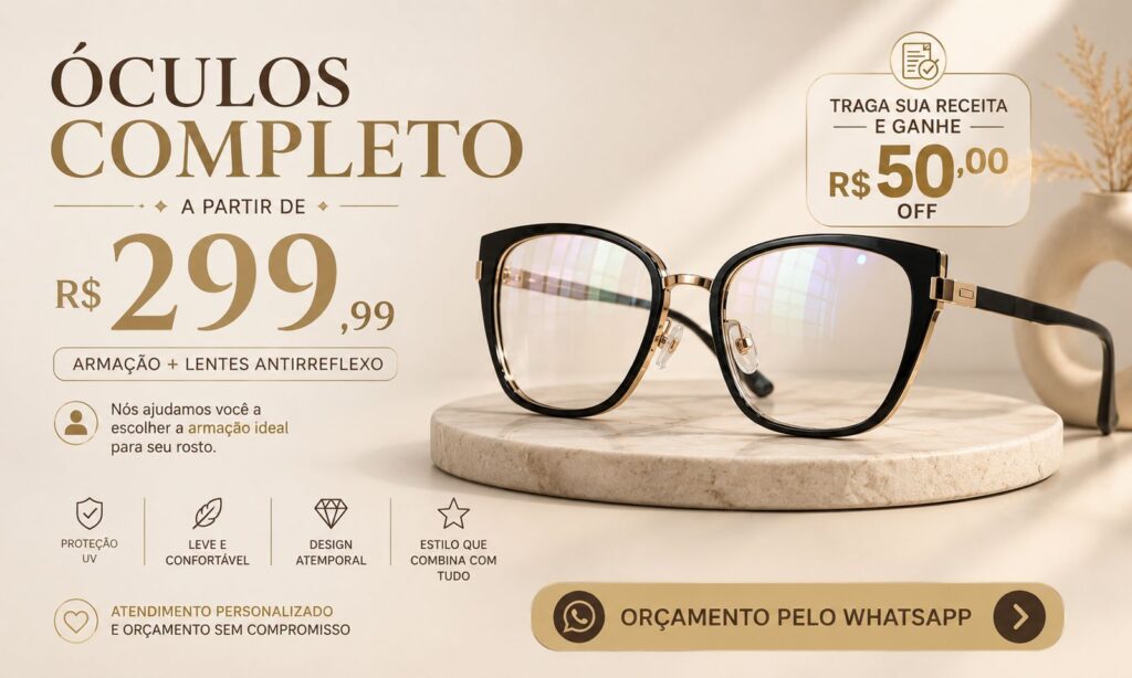 Óculos Marol 2026